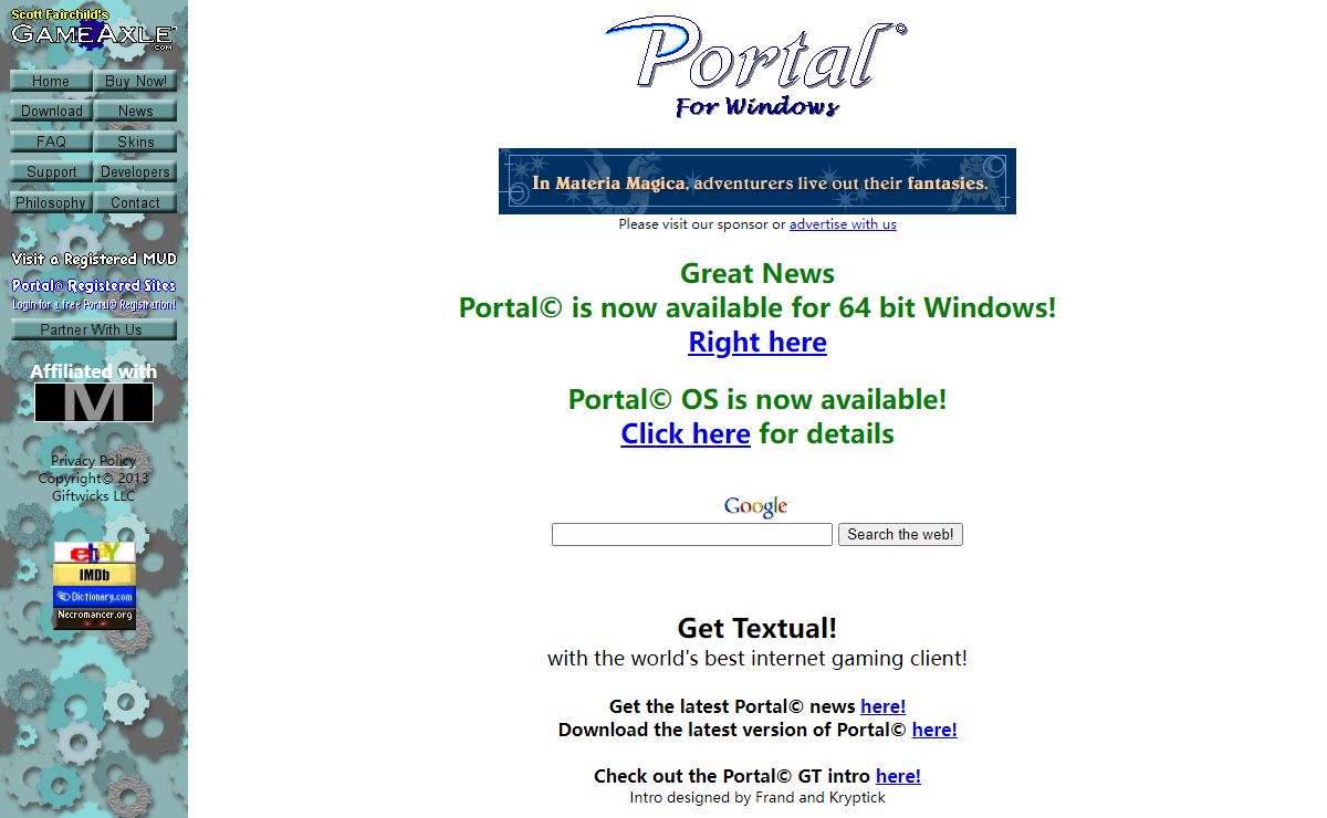 Scott Fairchild's GameAxle.com