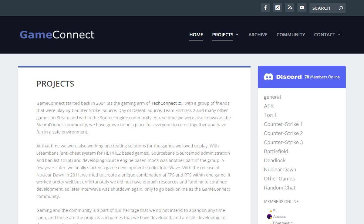 GameConnect - Serious Gaming