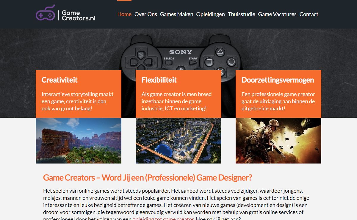 Game Creators ï¿½ Word Jij een (Professionele) Game Designer?