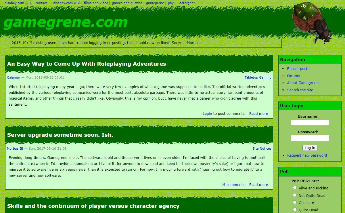 gamegrene.com | for the gamer who's sick of the typical