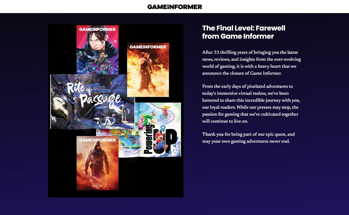 GameInformer - The Final Level