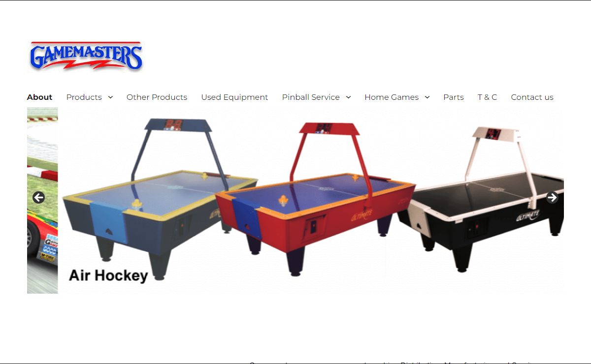 Amusement machine supplier and manufacturer