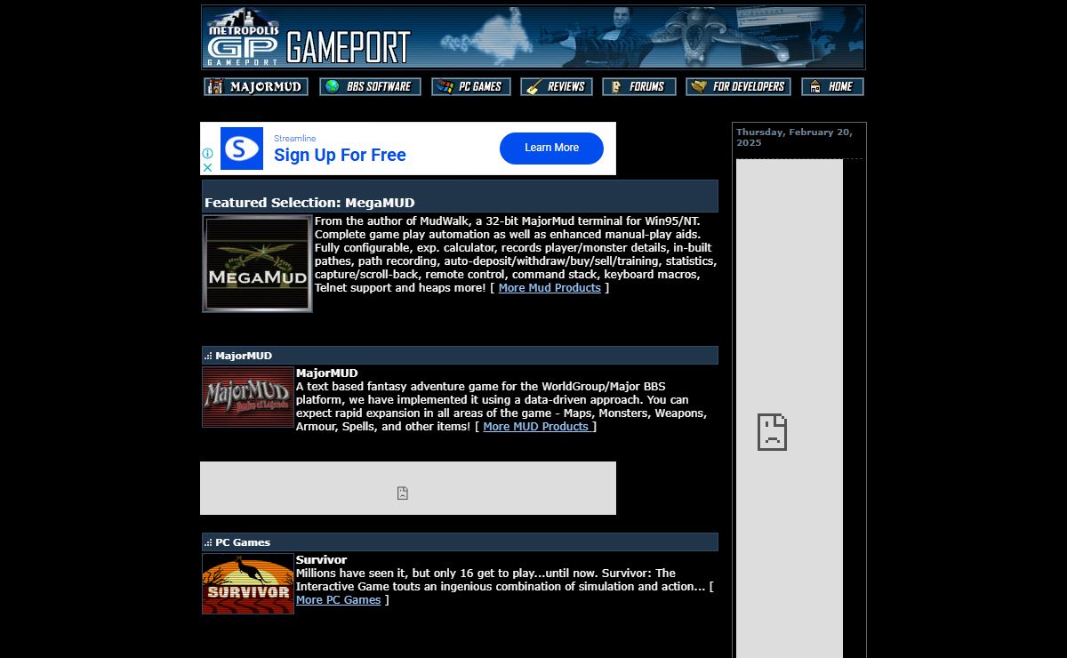 Gameport - Play Online Games! Command & Conquer Generals PC Games! Arcade Games! Free game downloads for your computer.