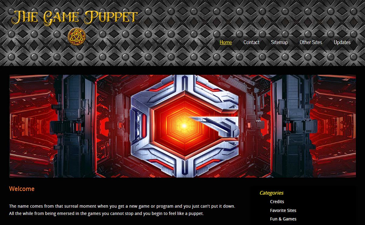 Welcome - The Game Puppet