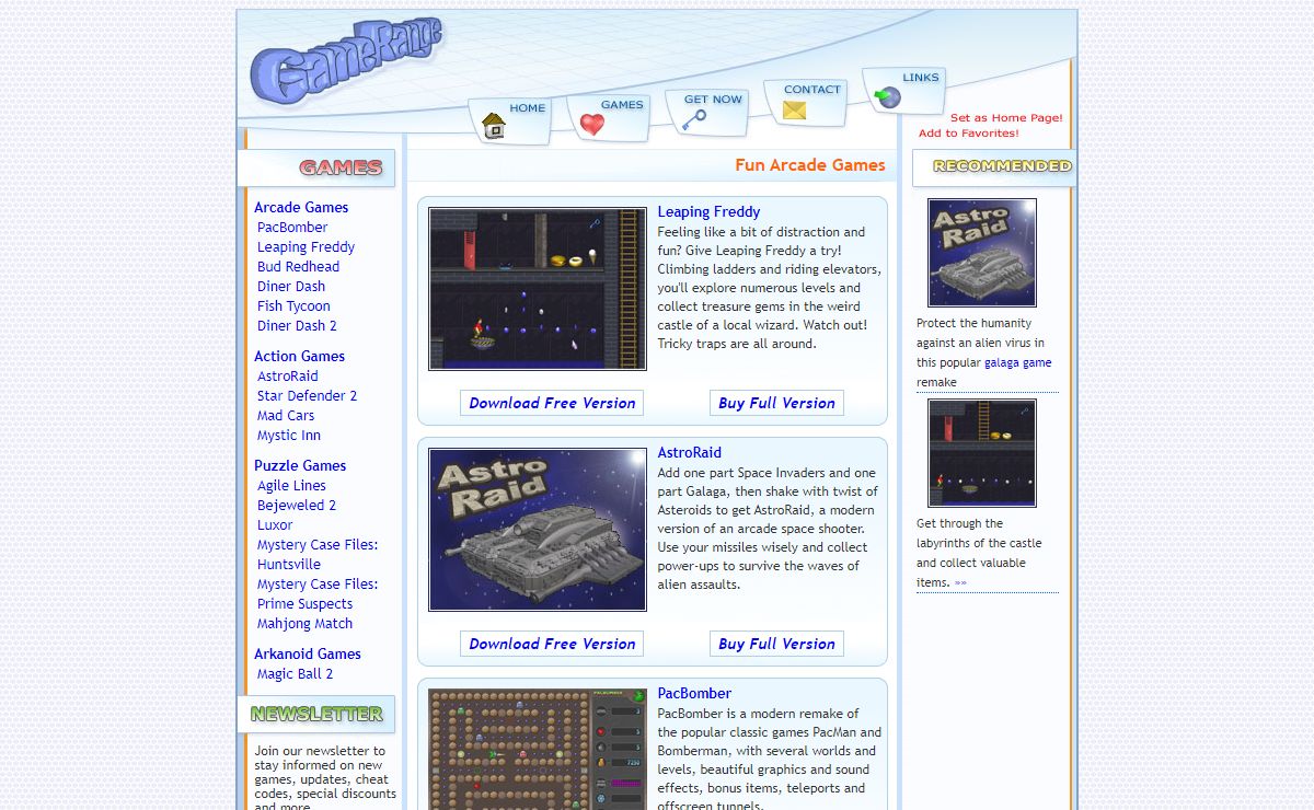 Free Fun Arcade Games
