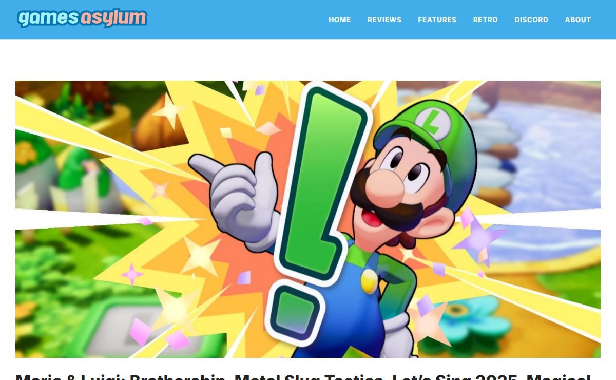 Games Asylum – Finding the fun since 2001