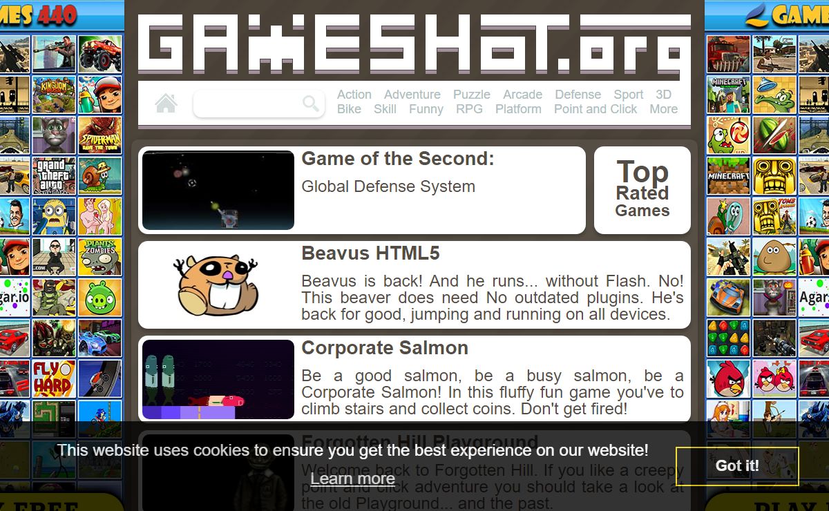 Gameshot.org - game on and on