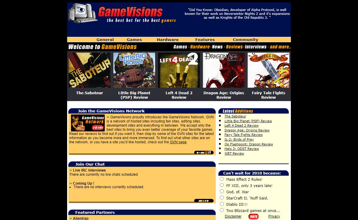 GameVisions - Welcome to Games, Hardware and everything beyond !