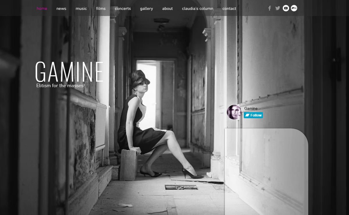home | Gamine