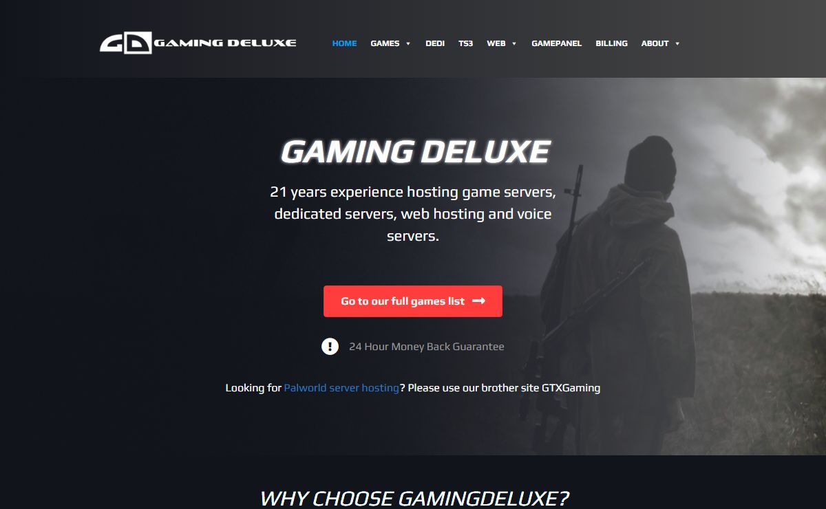 💬1 - Gaming Deluxe LTD Server Hosting
