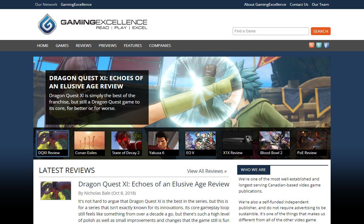Video Games, Reviews, Previews, and Trailers - GamingExcellence