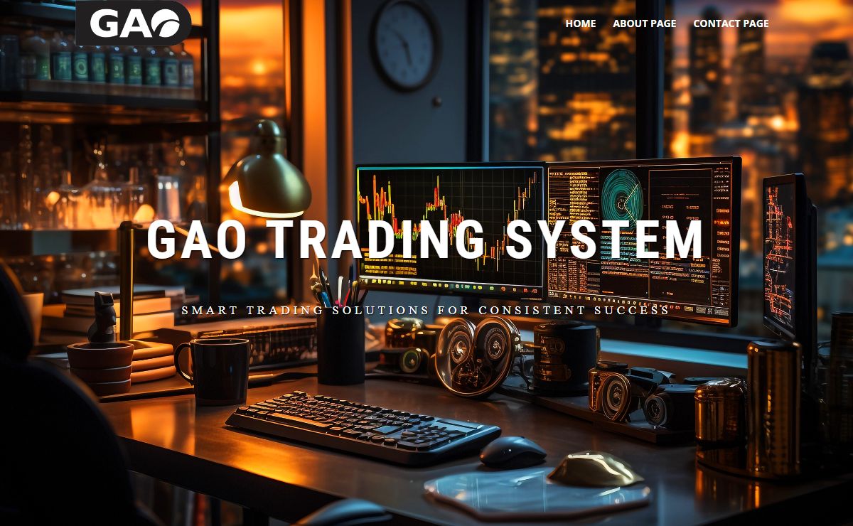 GAO Trading System - Smart Trading Solutions for Consistent Success
