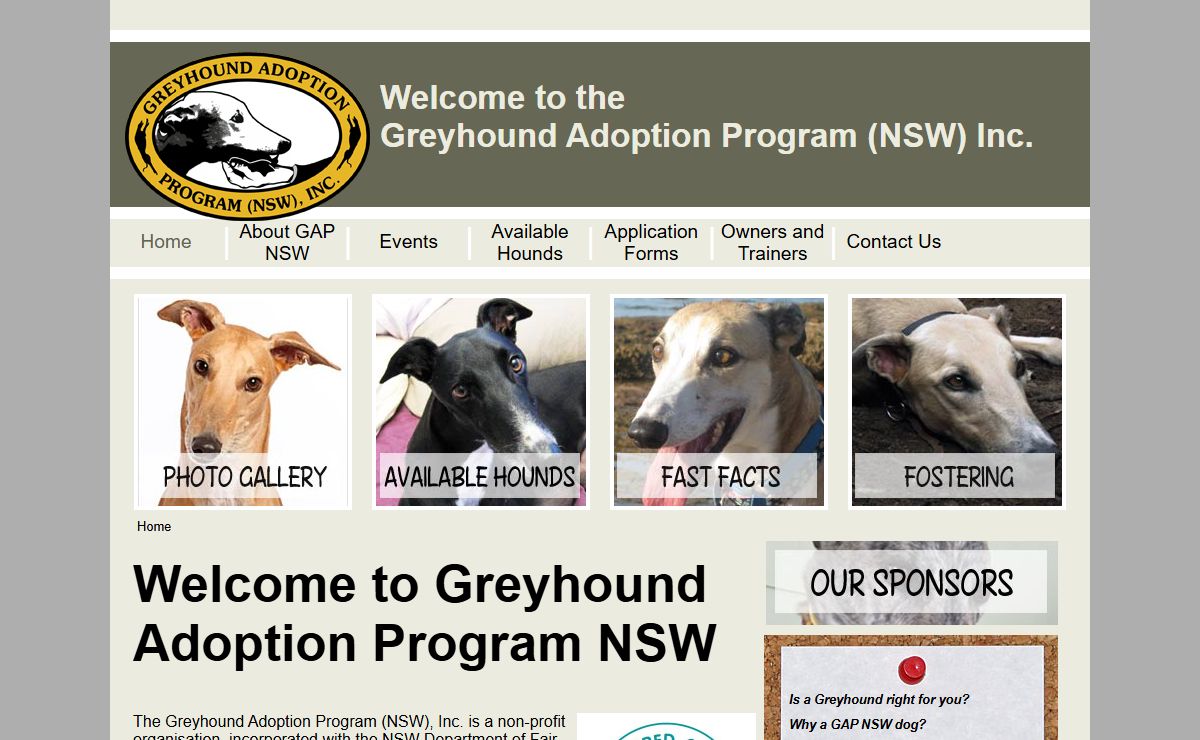 Greyhound Adoption Program NSW - Home