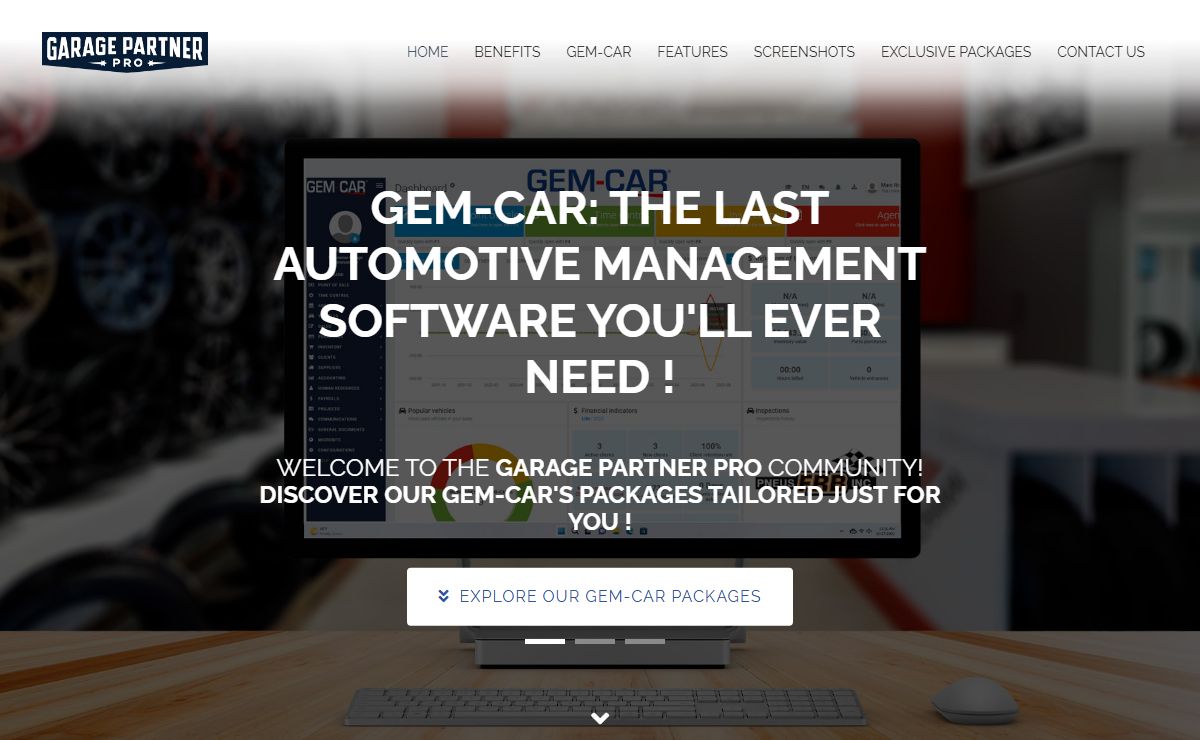 Garage Partner Pro & GEM-CAR - Your All-In-One Cloud-Based Automotive Management Software Solution