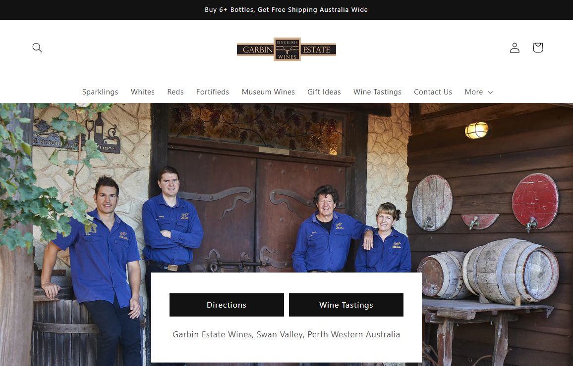Garbin Estate Wines | Swan Valley Winery | Established 1956
