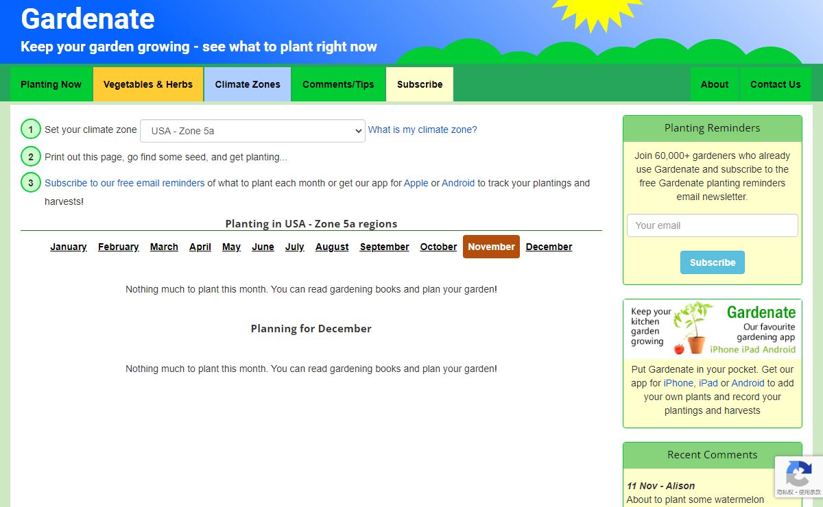 Planting guide and reminders to keep your kitchen garden growing