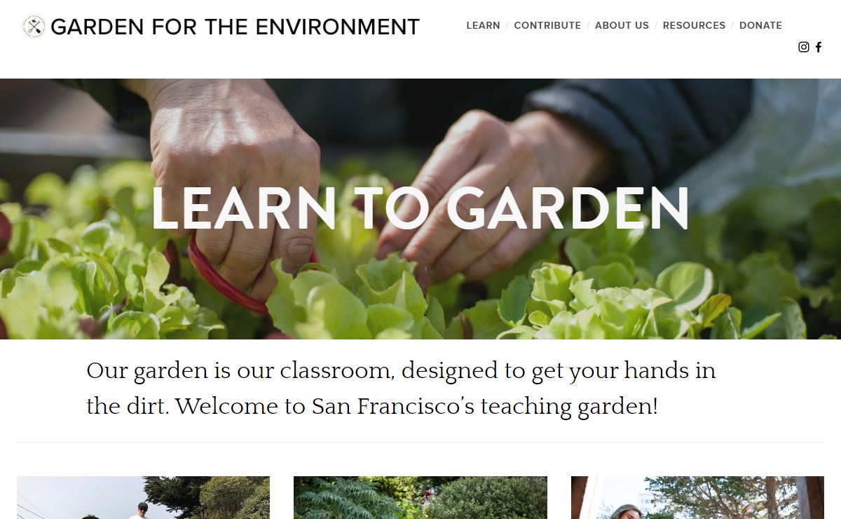 Garden for the Environment