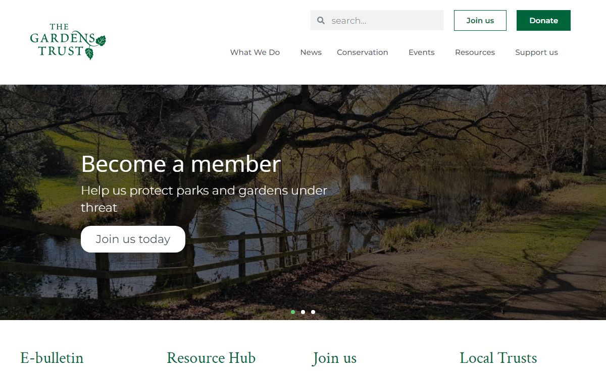 Homepage - The Gardens Trust