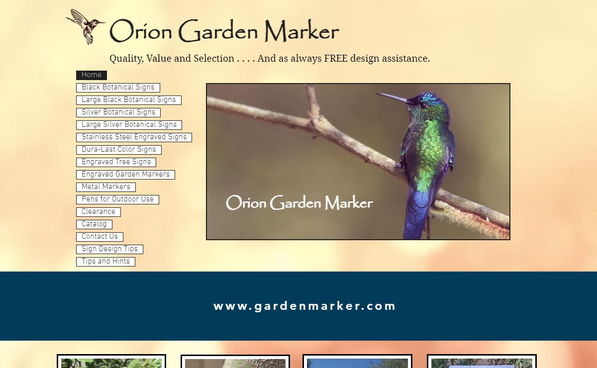 Home | orion-garden-marker