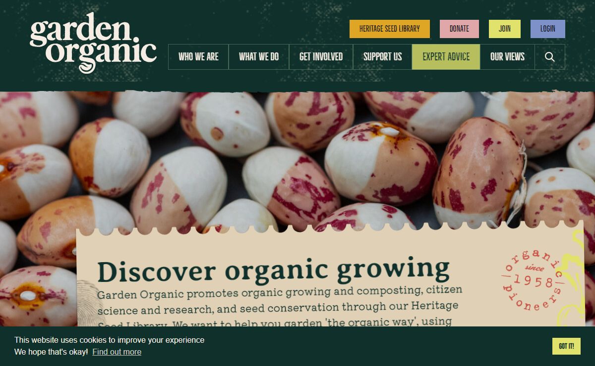 Garden Organic - Discover organic growing
