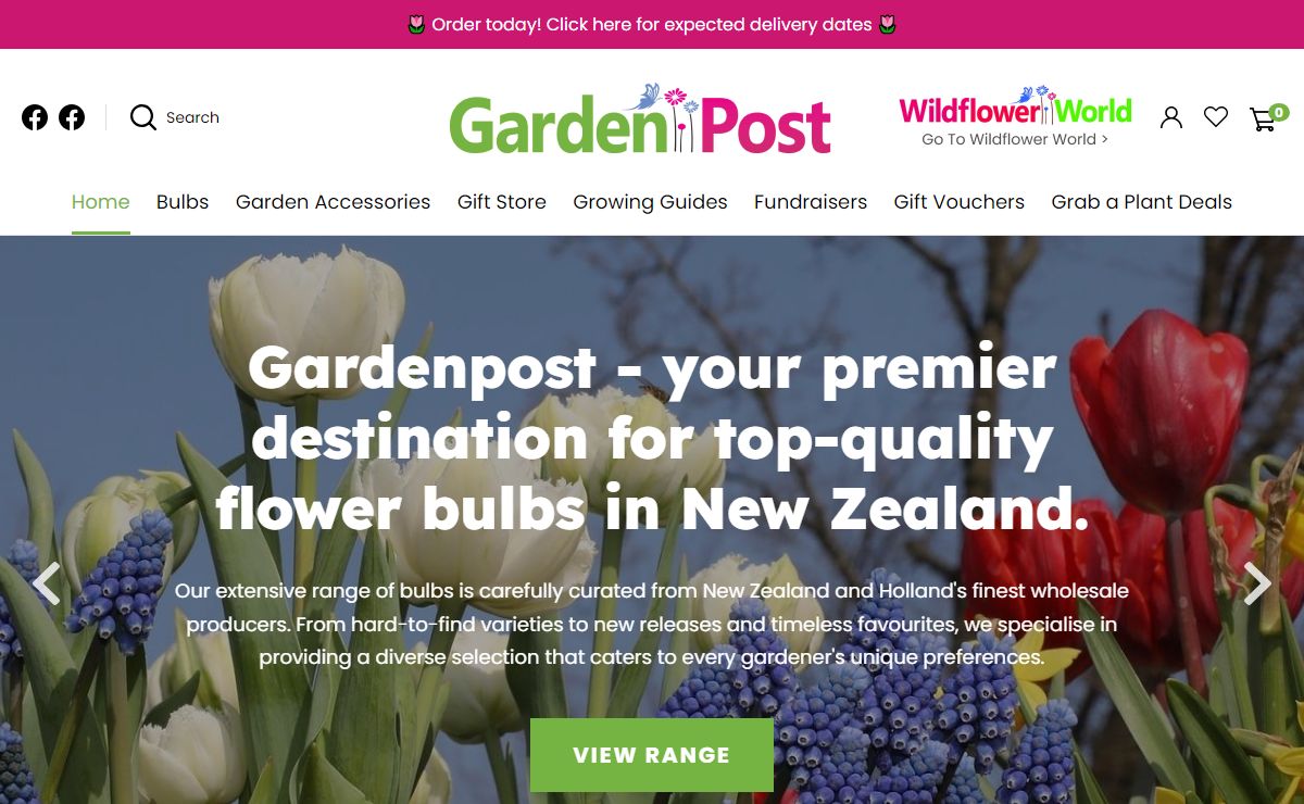 Home | GardenPost And Wildflower World Limited | Your Online Garden Store for Quality Plants, Seeds & Supplies in New Zealand
