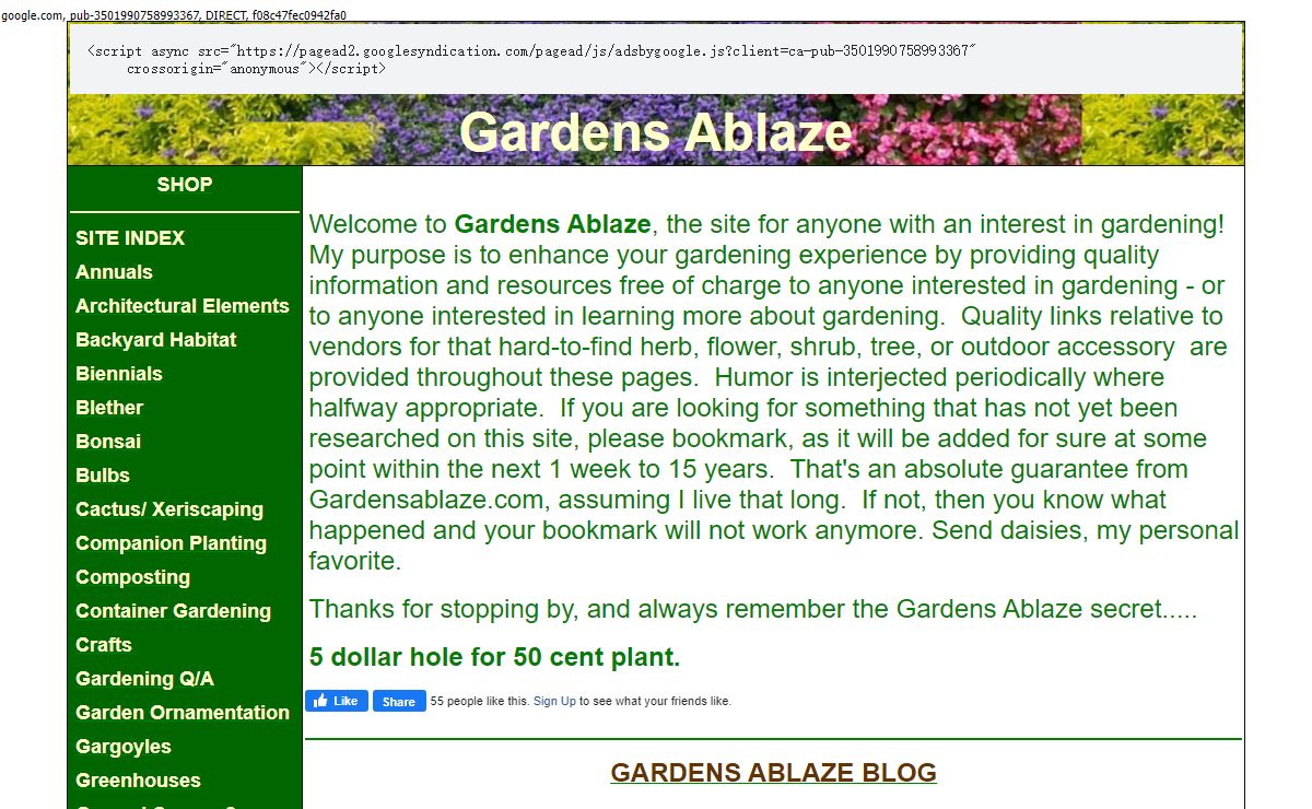 Gardens Ablaze