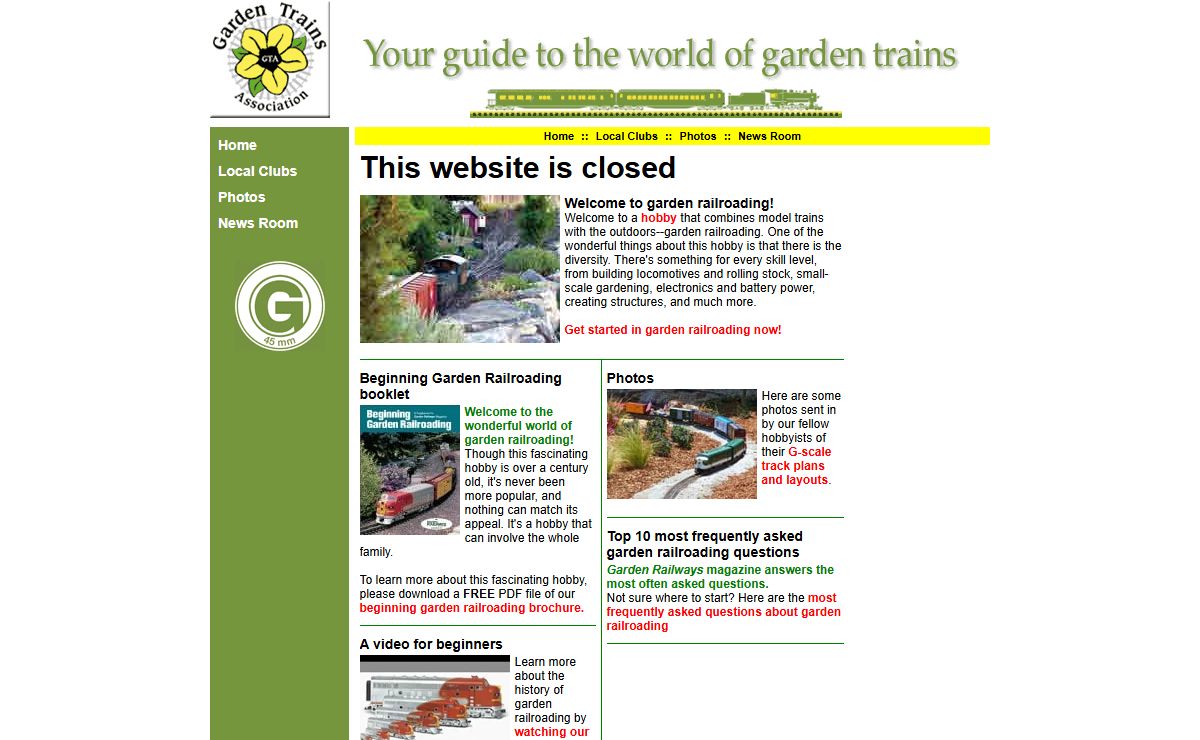 Garden Trains Association