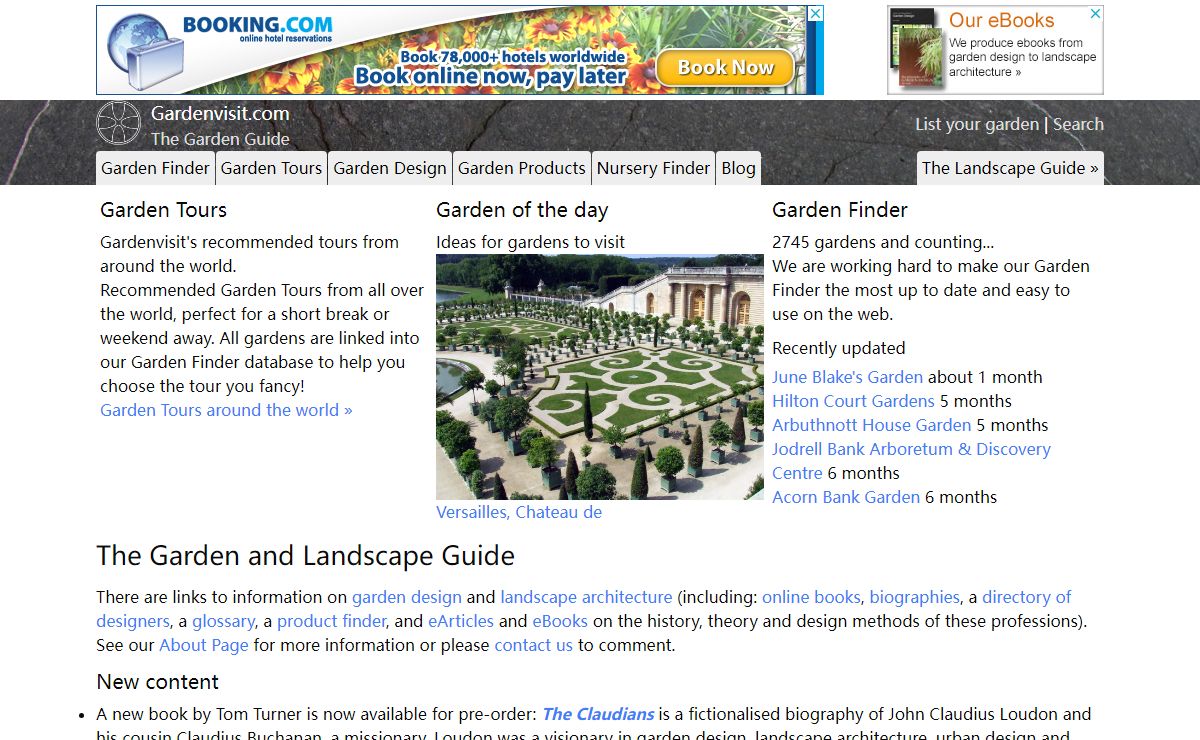 Gardenvisit.com - the Garden Landscape Guide