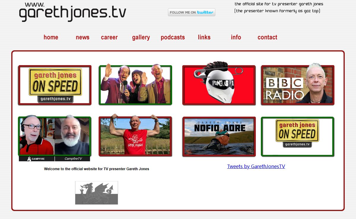 GarethJones.TV – Home Page