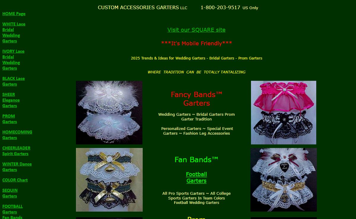 Personalized Garters for Prom / Wedding / Bridal / Custom Garters