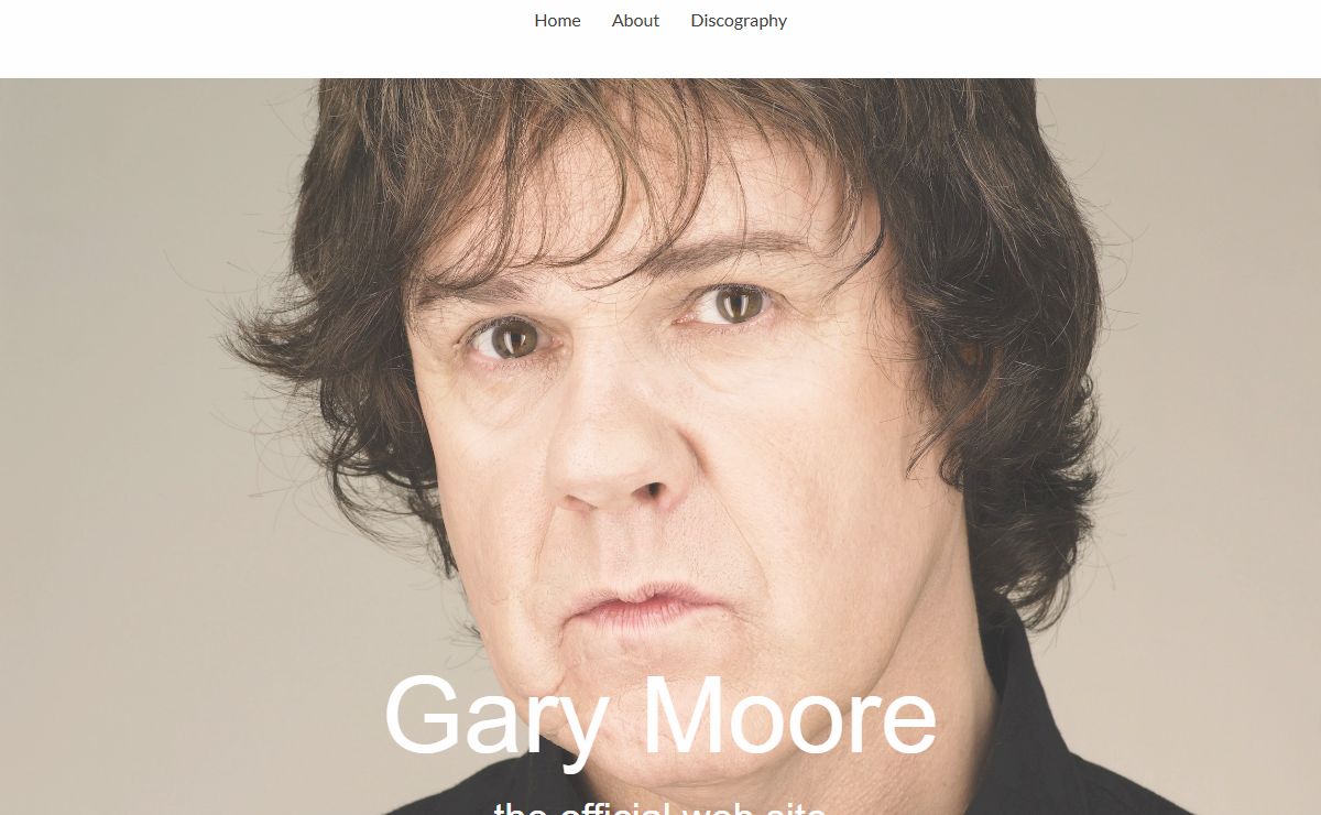Gary Moore - the Official Web Site