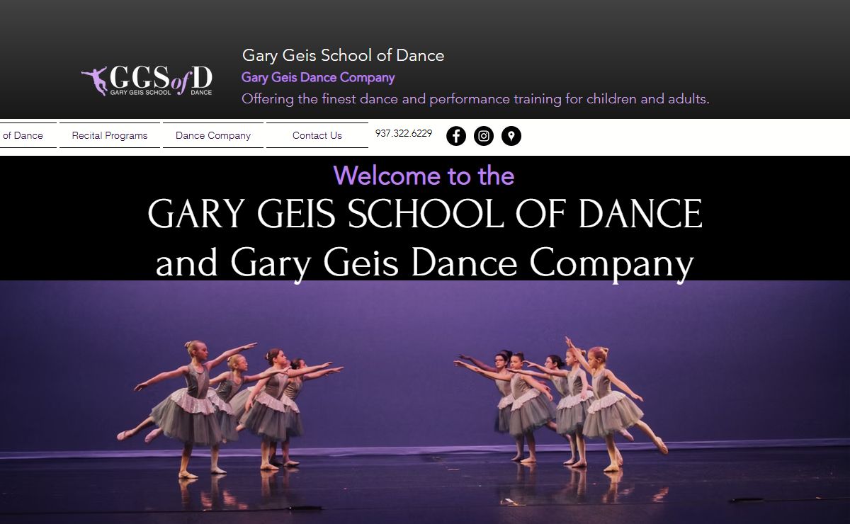 Gary Geis School of Dance | Dance Training & Performance | Springfield