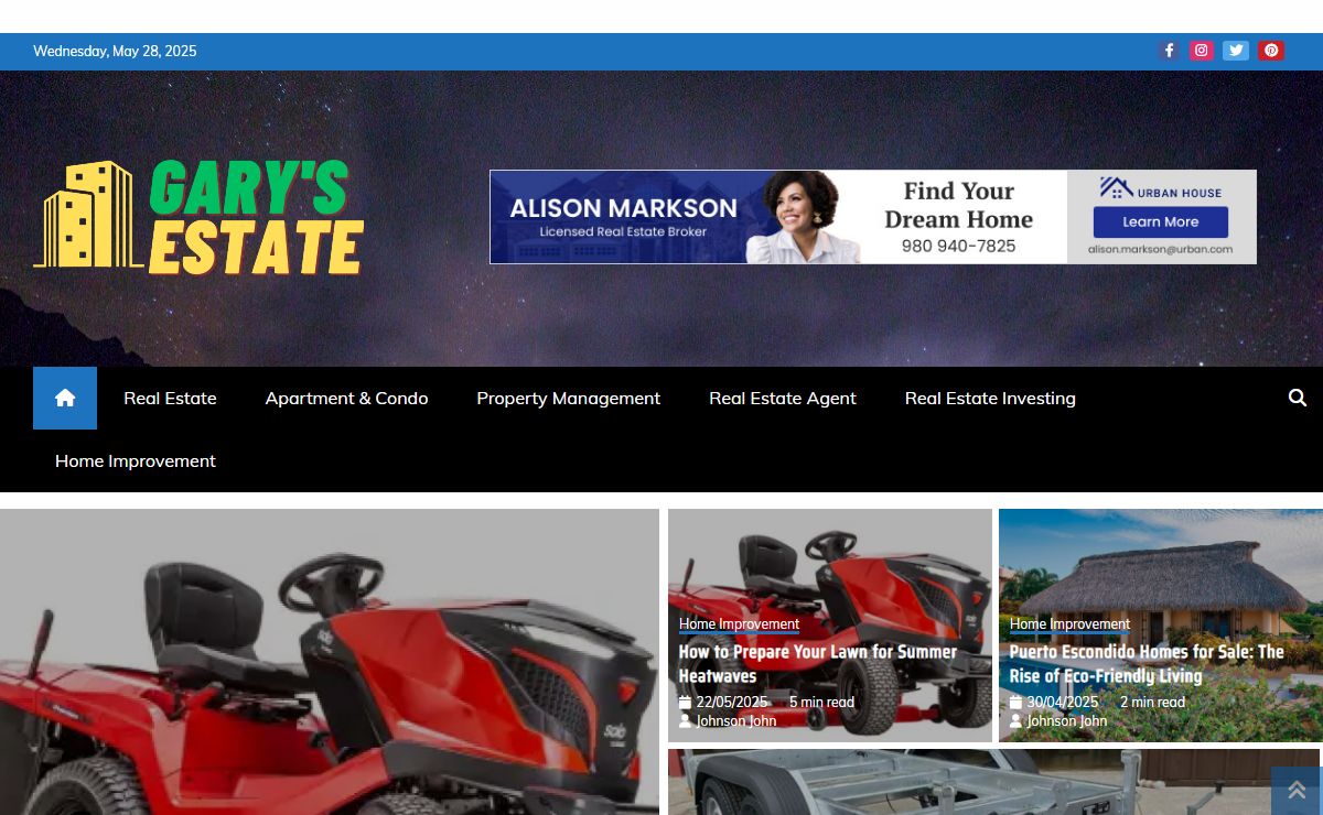 Gary's Estate | The Better Way To Buy Real Estate