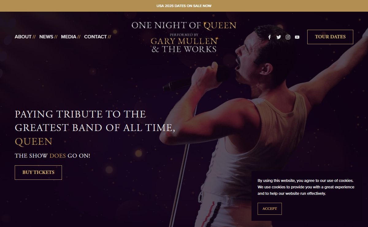 One Night of Queen | Gary Mullen & the Works