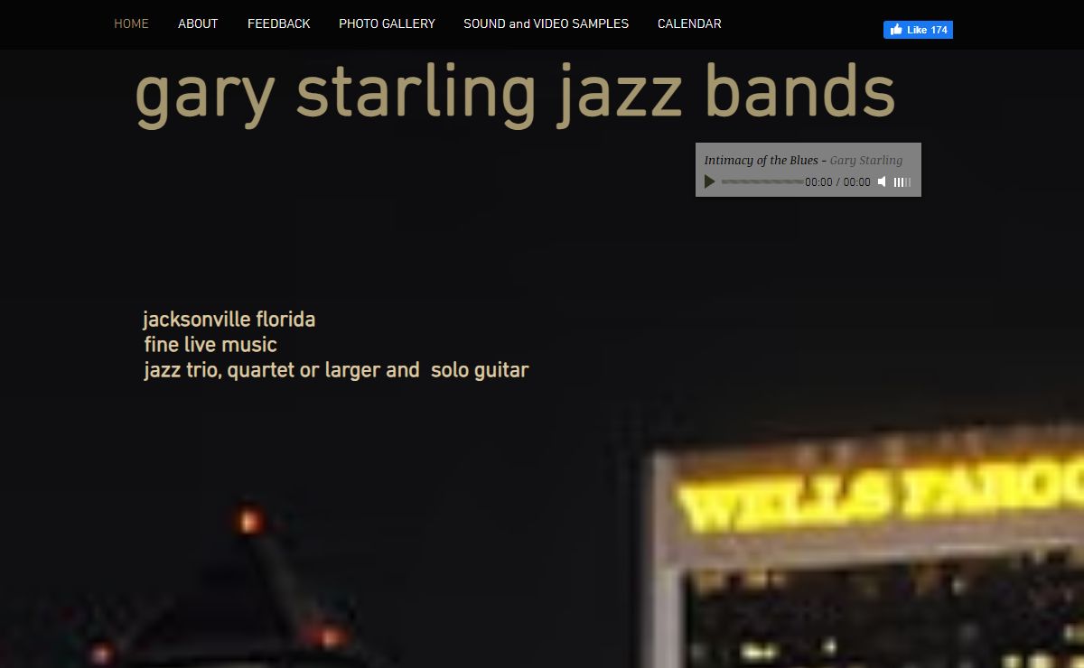 Gary Starling Jazz Bands Jacksonville FL.