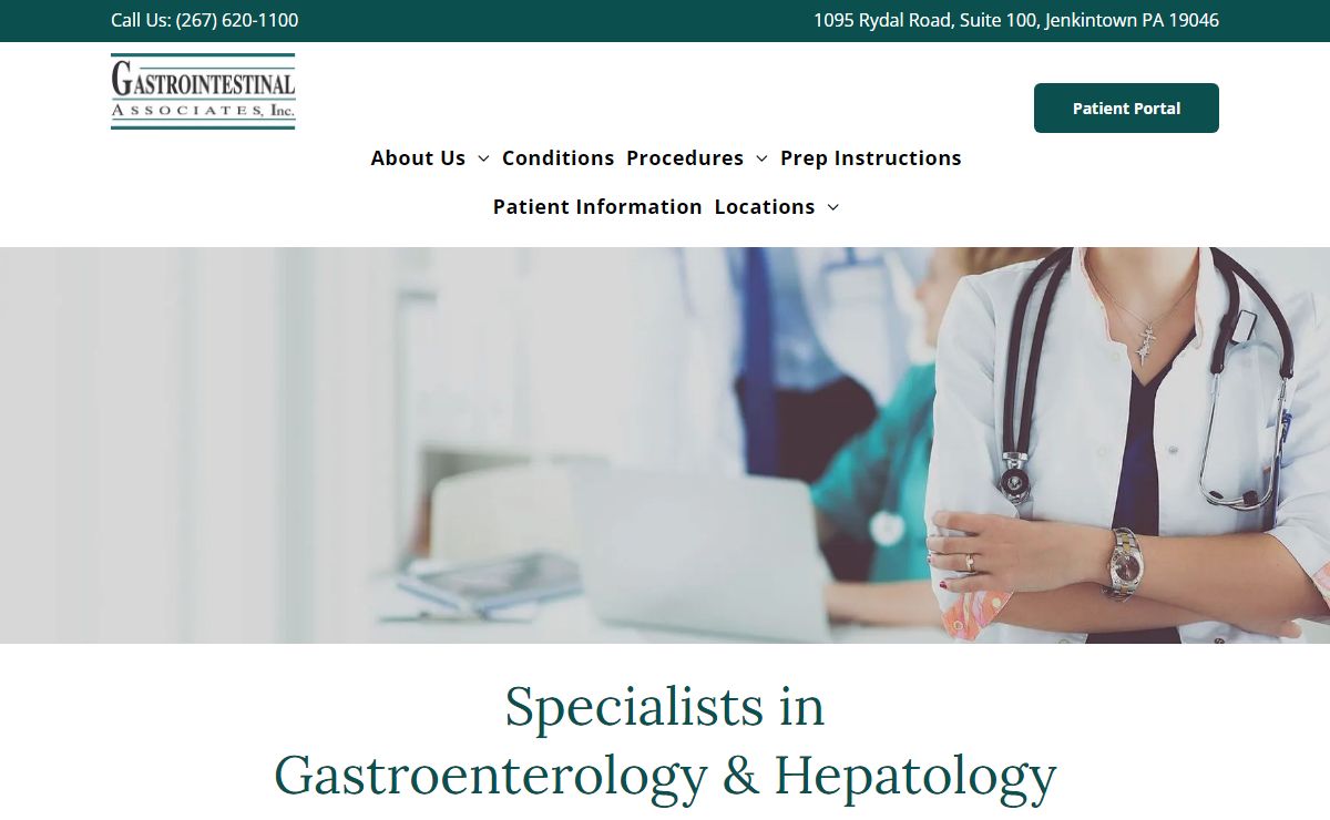 Gastrointestinal Treatment Gastrointestinal Associates, Inc Jenkintown PA