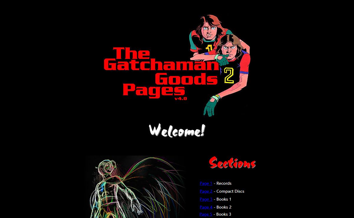 The Gatchaman Goods Home Page