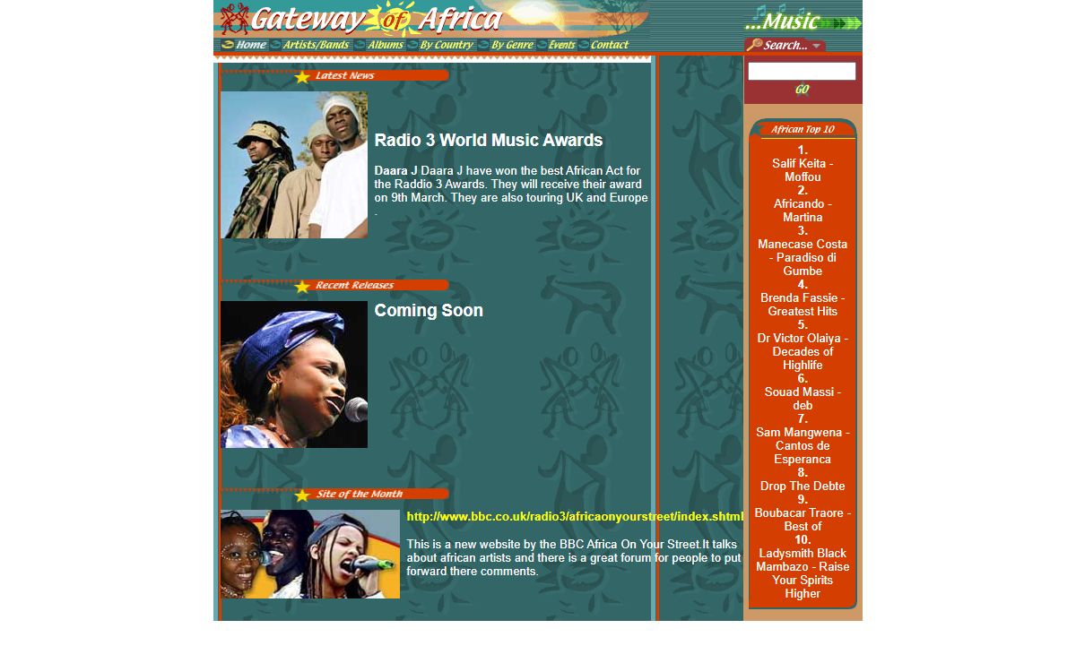 Welcome to Gateway of Africa