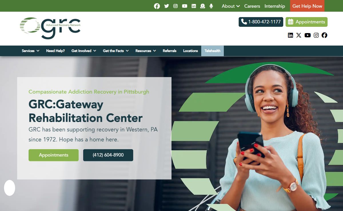 GRC: Gateway Rehab Center | Drug Addiction Treatment Near Me