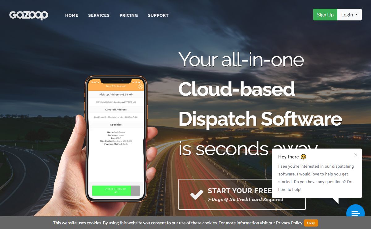 Gazoop: Automated Fleet Dispatch Software | All-in-one System
