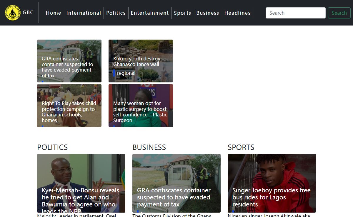 Home - Ghana Broadcasting Corporation