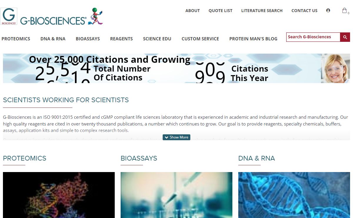 G-Biosciences | Life Sciences Research Market Products