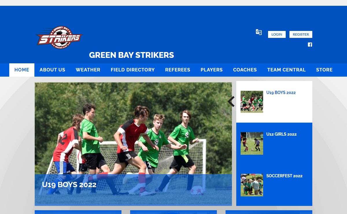 Green Bay Strikers > Home