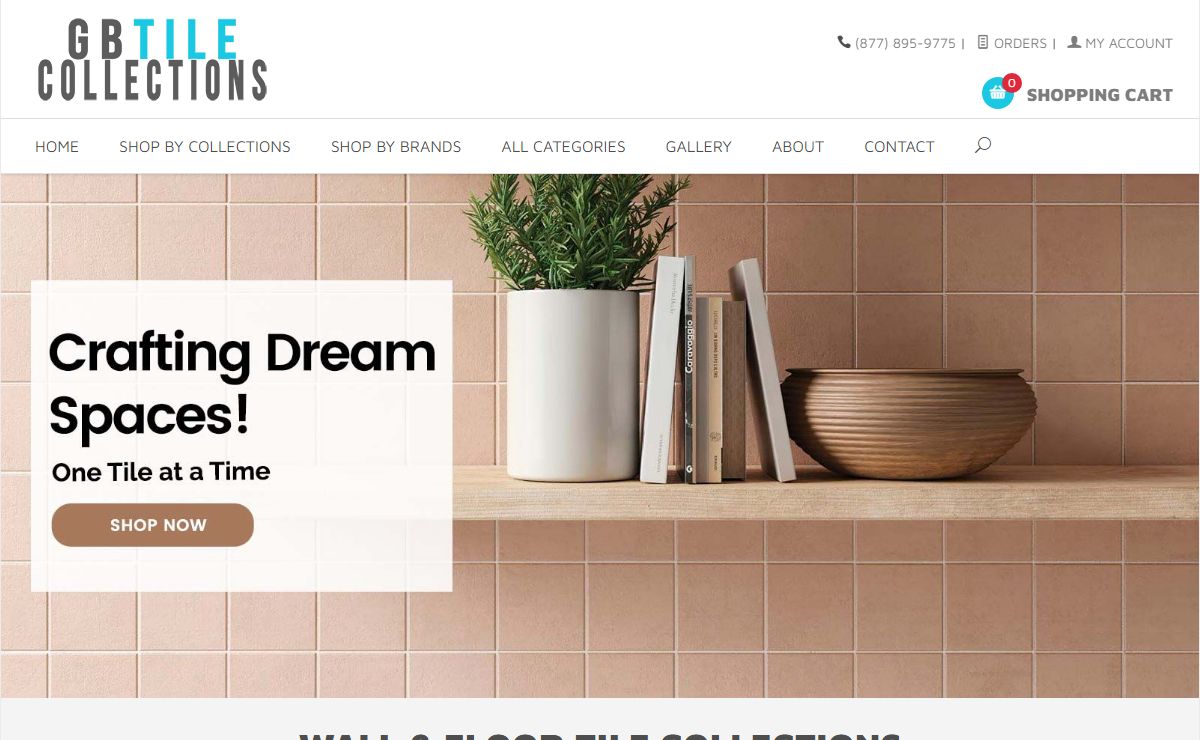 GBTile Collections Storefront