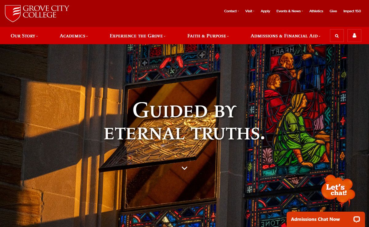 Grove City College | A Conservative Christian College in PA