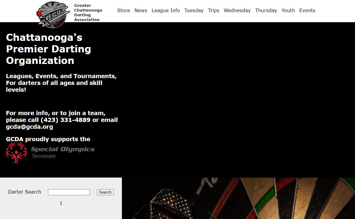 Greater Chattanooga Darting Association (GCDA) - Chattanooga's Premier Darting Organization