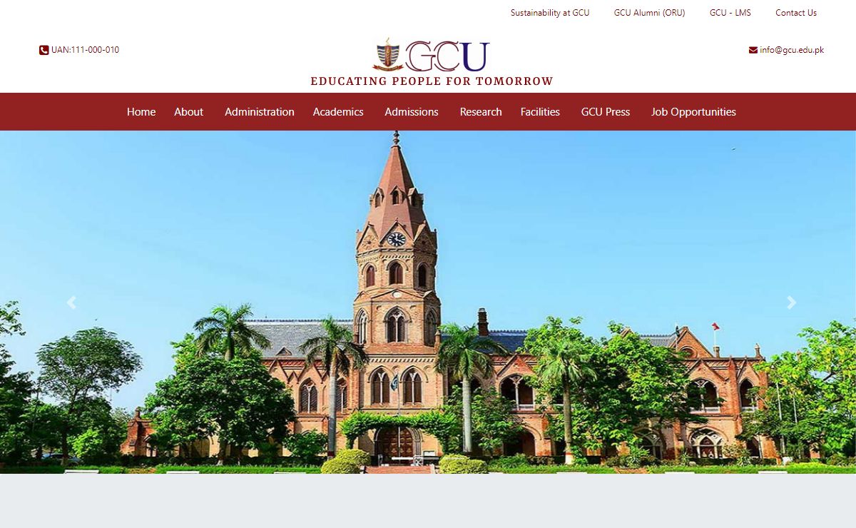 GC University Lahore