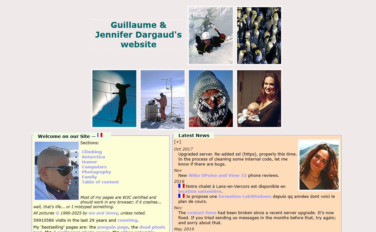 Guillaume Dargaud's website