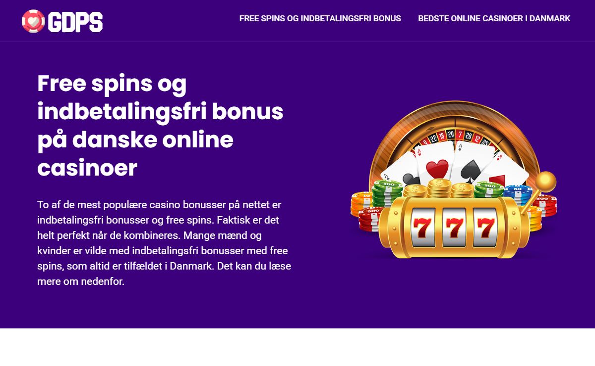 Free Spins i dag: Gratis casino bonus indbetalingsfri – Download og spil gdps.dk