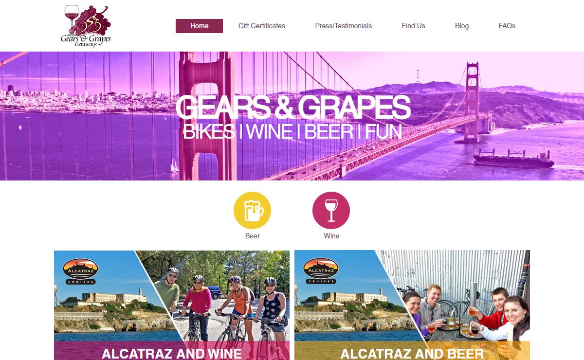 Gears & Grapes | BIKES | WINE | BEER | FUN